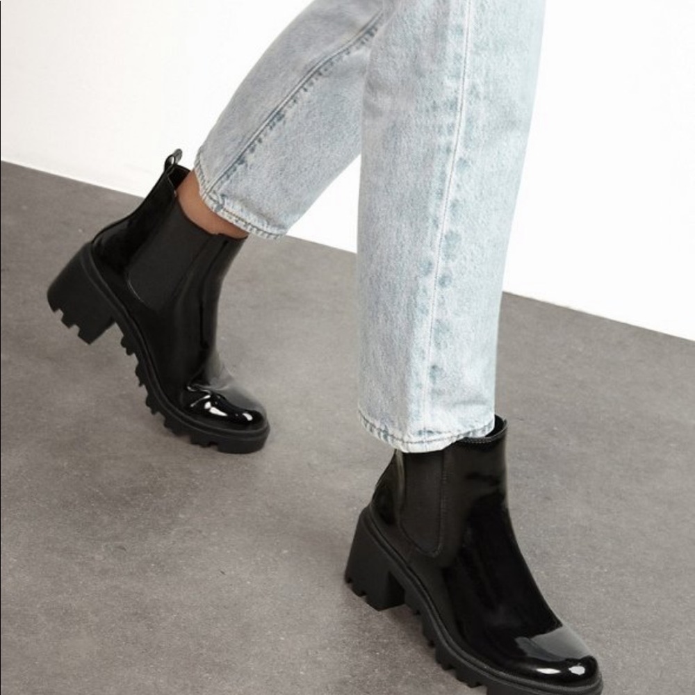 Rain booties JustFab Women’s Size 9/9.5